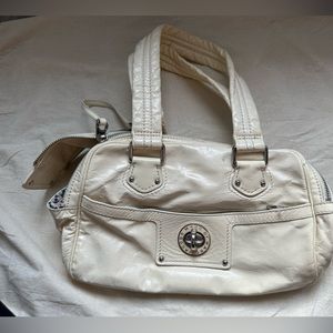 Y2K Cream Patin Leather Vintage Marc  by Marc Jacob purse